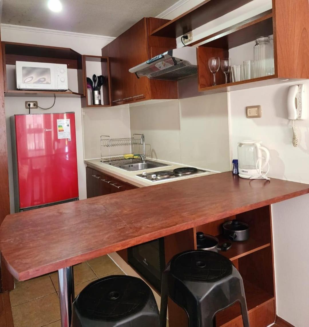 Apart Hotel Suagon Suites Santiago Centro Bagian luar foto