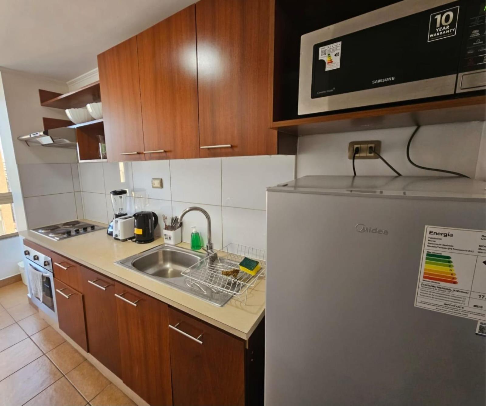 Apart Hotel Suagon Suites Santiago Centro Bagian luar foto