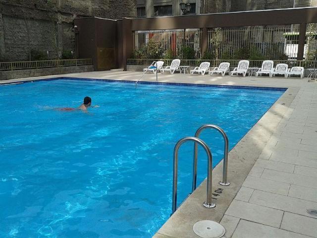 Apart Hotel Suagon Suites Santiago Centro Bagian luar foto